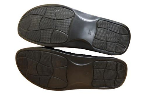 【インコルジェ8303 ネイビー】くしゅっとかわいい脱ぎ履きらくらくシューズ